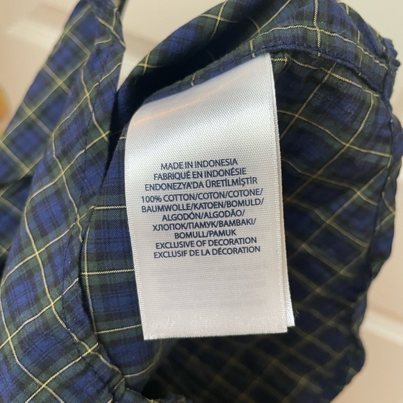 Ralph Lauren button up polo long sleeve dress shirt Boys size 4T - Picture 4 of 4